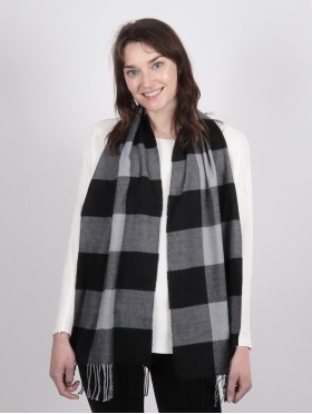 Fashion Plaid Premium Scarf